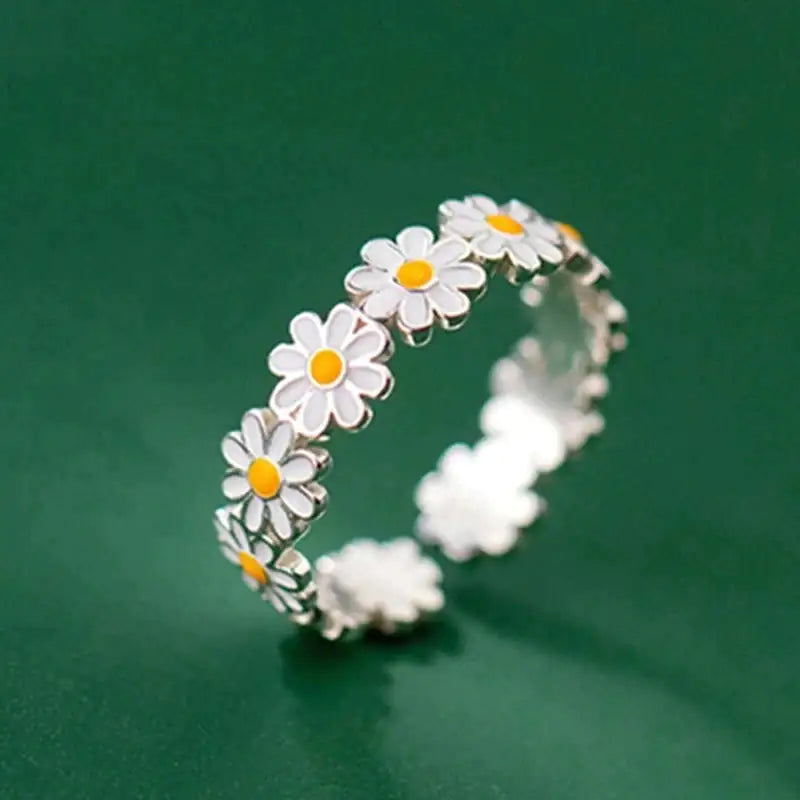 Daisy Flower Ring