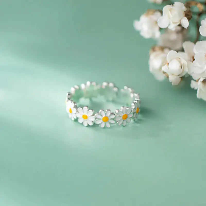 Daisy Flower Ring