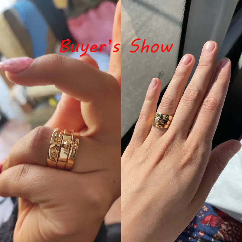 David Eye Stacking Rings For Women